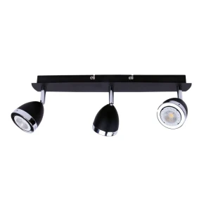 Italux Calasa  Reflektorek SPL-9372-3A BL Czarny mat, chromowany pierścień