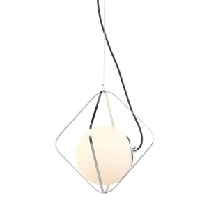Italux Canto  Lampa wisząca PEN-5696-1-BKCR Chrom, czarny