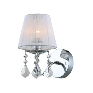 Italux Cornelia  Kinkiet MBM-2572/1 W Chrom, biały