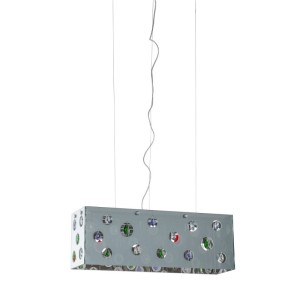 Italux Domino  Lampa wisząca MD6605-6A Wielokolorowy