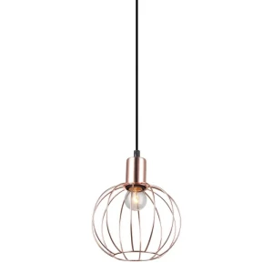 Italux Gervais  Lampa wisząca MDM-3344/1 BK+COP Czarny