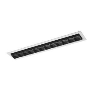 Italux Harper  Lampa wpuszczana sufitowa SL74108/24W S-WH Biały, czarny