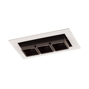 Italux Harper  Lampa wpuszczana sufitowa SL74113/6W S-WH Biały, czarny
