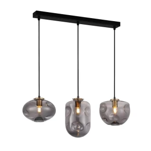 Italux Hatella  Lampa wisząca PND-112038-3-BRO+SG Miedziany, czarny