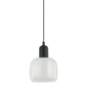 Italux Lamezia  Lampa wisząca PND-67594-1-BK+CL Czarny