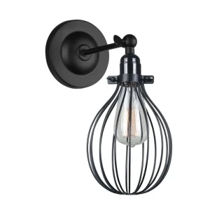 Italux Lesto  Kinkiet MBM-2676/1 BK Czarny