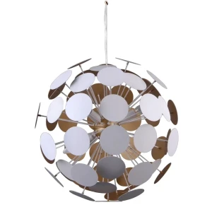 Italux Mailone  Lampa wisząca AD20180/6B WH+GD Biały, złoty