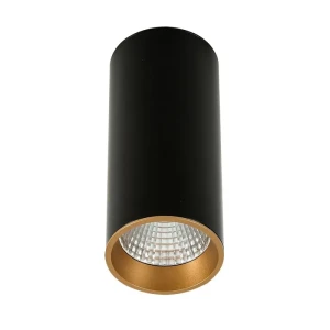 Italux Lampa natynkowa SLC7392/12W 4000K BL+GO Czarny, złoty
