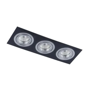 Italux Mooty BL  Lampa wpuszczana sufitowa MQ71805-3AB Czarny