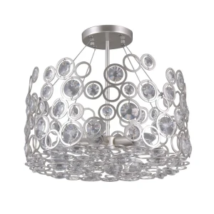 Italux Nardo  Lampa wisząca PNPL-33064-5-CH.S Srebrny szampański