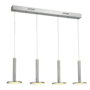 Italux Oliver  Lampa wisząca MD17033012-4B S.NICK Nikiel satynowany