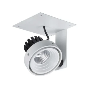 Italux Lampa wpuszczana sufitowa GL7118-1/1X12W 4000K WH+BL Biały, czarny