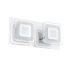 Italux Presta  Kinkiet W29556-2A Chrom, biały
