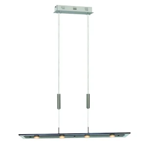 Italux Savio  Lampa wisząca P0795A SMOKY Chrom, czarny