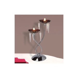 Italux Sfera  Lampa biurkowa MT-SL080717-2 Chrom, czerwony