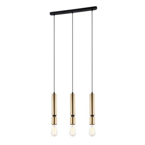 Italux Torla  Lampa wisząca PEN-5041-3-BKBR Czarny