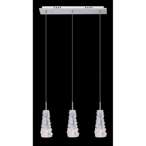Italux Viviera  Lampa wisząca MDM1603/3 Chrom
