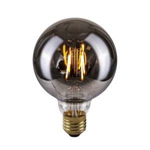 Italux E27 4W 2200K G95 Smoke  Źródło LED edisonowskie 801454 G95 Dymiony