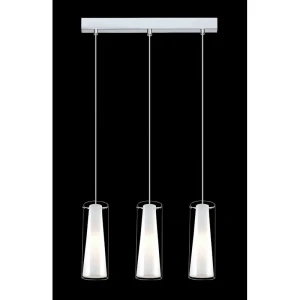 Italux Carole  Lampa wisząca MDM-1668/3B Chrom