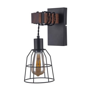 Italux Reda  Kinkiet WL-4793-1-L Czarny mat