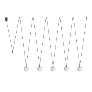 Lampa sufitowa Lampy wiszące 12W only LED Czarna NOWODVORSKI