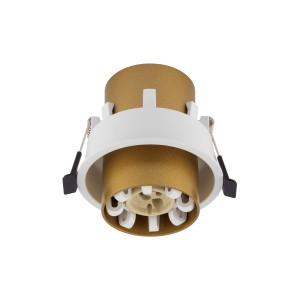 Lampa punktowa Podtynkowa 10W only LED Satynowa złota NOWODVORSKI