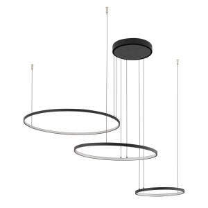 Lampa sufitowa Lampy wiszące 45W Czarna NOWODVORSKI