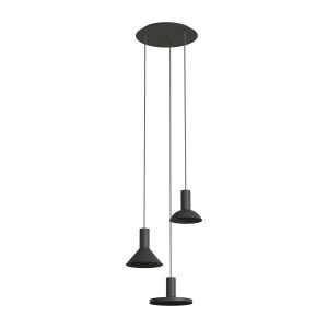 Lampa sufitowa Lampy wiszące 10W only LED Czarna NOWODVORSKI