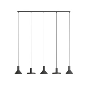 Lampa sufitowa Lampy wiszące 10W only LED Czarna NOWODVORSKI