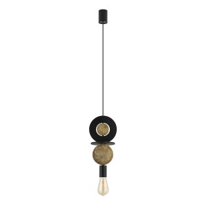 Lampa sufitowa Lampy wiszące 25W only LED Czarna NOWODVORSKI
