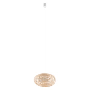 Lampa sufitowa Lampy wiszące 25W only LED Naturalne drewno NOWODVORSKI