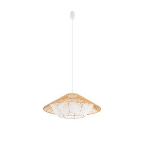 Lampa sufitowa Lampy wiszące 25W only LED Naturalne drewno NOWODVORSKI