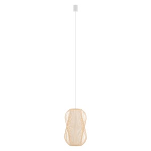 Lampa sufitowa Lampy wiszące 25W only LED Naturalne drewno NOWODVORSKI