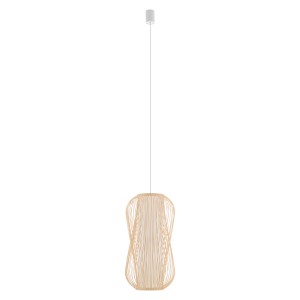 Lampa sufitowa Lampy wiszące 25W only LED Naturalne drewno NOWODVORSKI