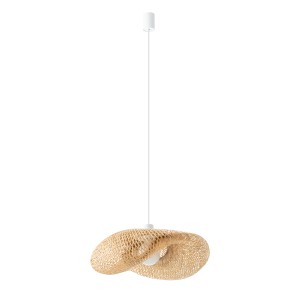 Lampa sufitowa Lampy wiszące 25W only LED Naturalne drewno NOWODVORSKI