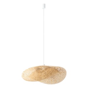 Lampa sufitowa Lampy wiszące 25W only LED Naturalne drewno NOWODVORSKI