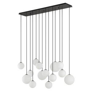 Lampa sufitowa Lampy wiszące 12W only LED Czarna NOWODVORSKI
