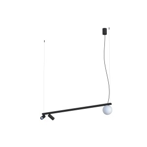 Lampa sufitowa Lampy wiszące 10W only LED Czarna NOWODVORSKI