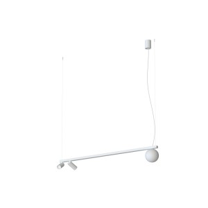 Lampa sufitowa Lampy wiszące 10W only LED Biała NOWODVORSKI