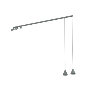 Lampa sufitowa Lampy przysufitowe 10W only LED Umbra gray NOWODVORSKI