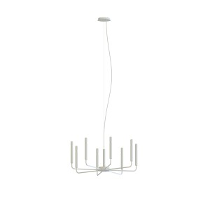 Lampa sufitowa Żyrandol 10W only LED Silk gray NOWODVORSKI