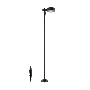 Lampa gruntowa 7W Czarna NOWODVORSKI TESSA LED