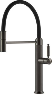 GESSI VENTI20 Bateria półprofesjonalna, Czarny metal szczotkowany