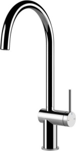 GESSI INEDITO Bateria jednouchwytowa, obrotowa wylewka, Chrom