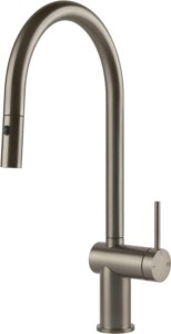 GESSI INEDITO Bateria, dwufunkcyjna wylewka, Finox (nikiel)