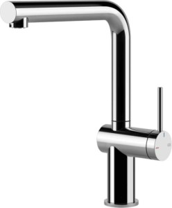 GESSI INEDITO Bateria jednouchwytowa, obrotowa wylewka, Chrom