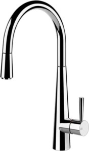 GESSI JUST Bateria jednouchwytowa, obrotowa wylewka, Chrom