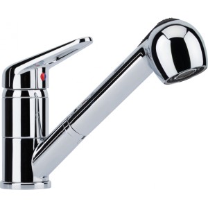 Bateria kuchenna FRANKE Prince II pull-out spray Chrom 115.0347.111
