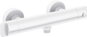 Deante Bateria prysznicowa termostatyczna Therm biała bianco BCH_A4BT