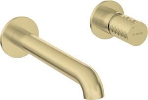 Deante Bateria umywalkowa Silia Hexa złoty BHS_R54L